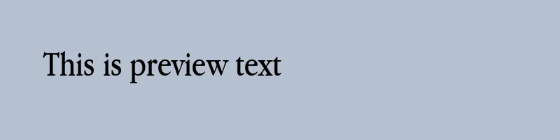 Preview of Apple Garamond Book BT
