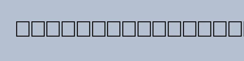 Preview of Diwani Letter Regular
